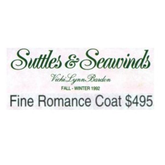 Suttles & Seawinds Vintage 1992 Fine Romance Coat - Picture 3 of 16